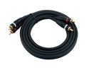 Cable CC-15 2xRCA red/blck 1,5m w. ground